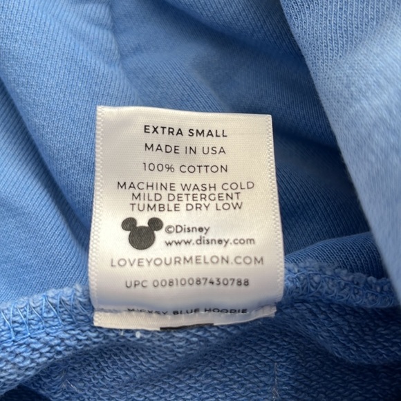 DISNEY~ Love Your Melon ~ Hoodie ~ size XS~ NEW - Picture 4 of 7